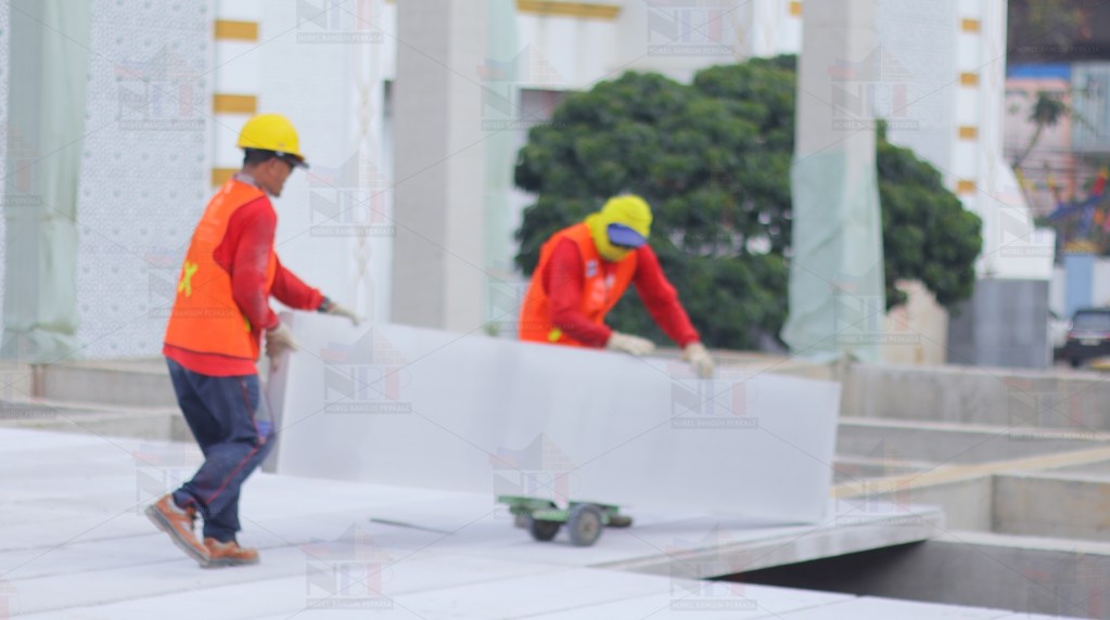 pemasangan panel lantai citicon