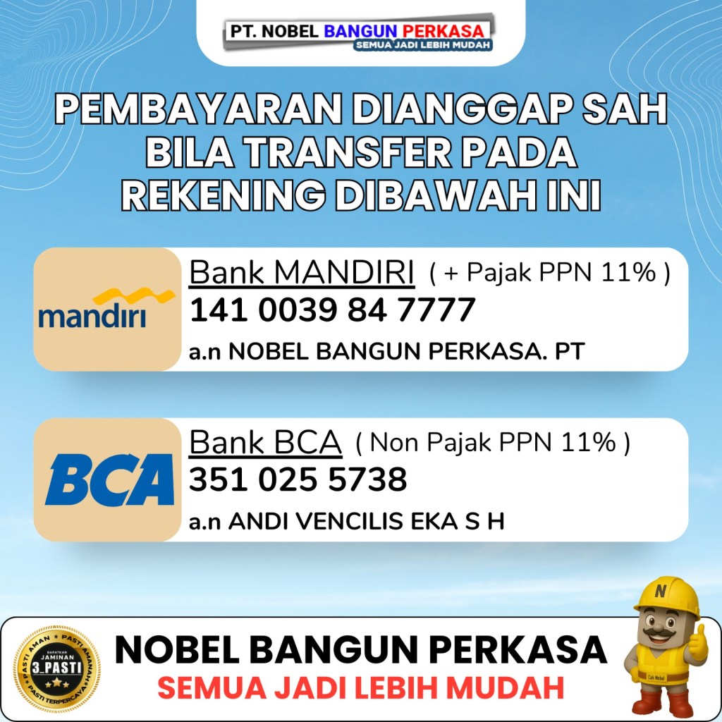 rekening pt nobel bangun perkasa