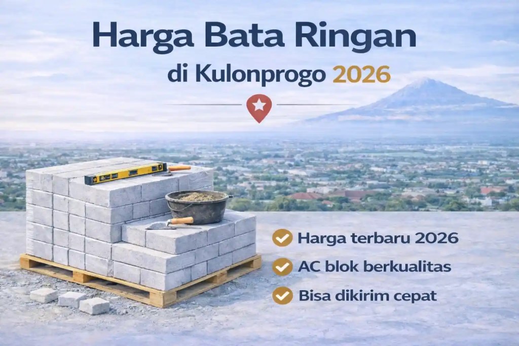 harga bata ringan di kulonprogo 2026