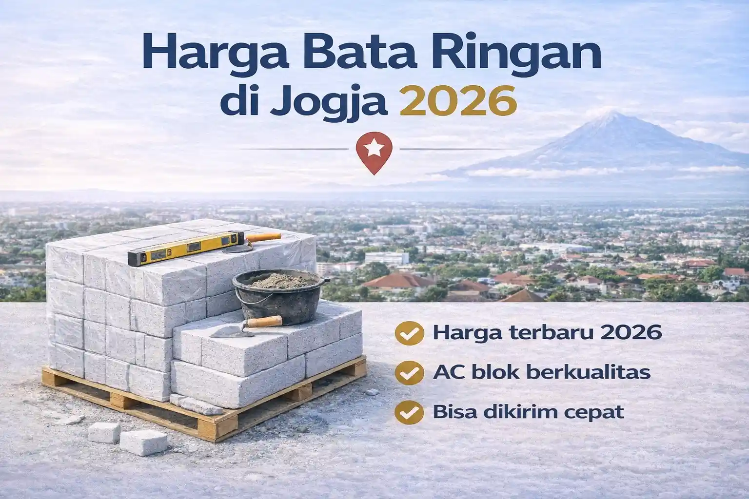 Harga Bata Ringan di Jogja 2026