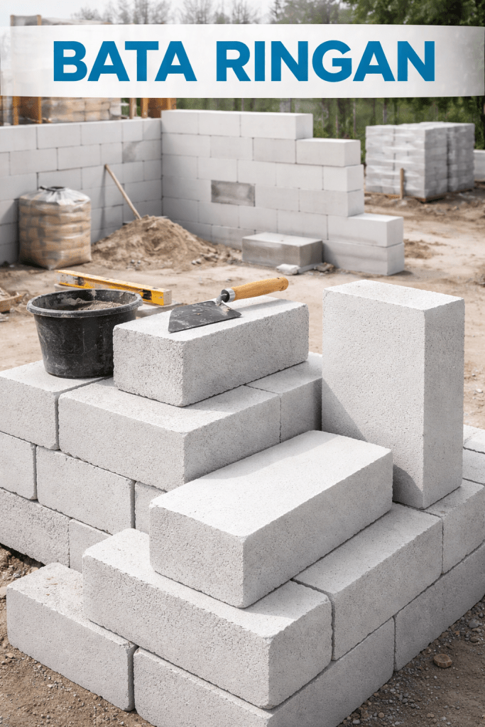bata ringan sebagai solusi modern dibanding material konvensional