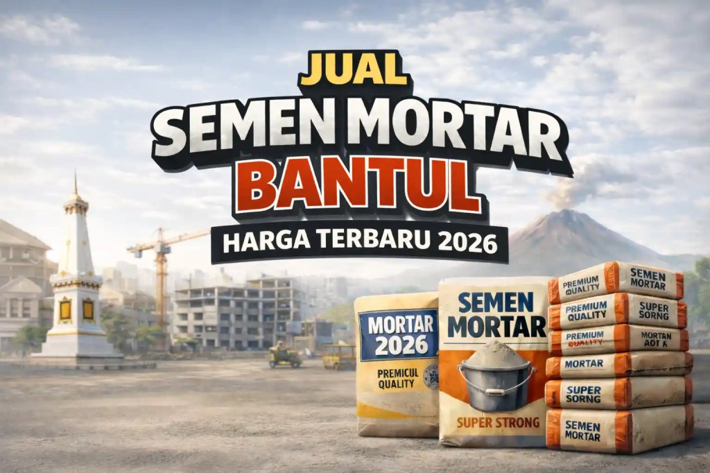 Jual Semen Mortar Bantul Harga Terbaru 2026