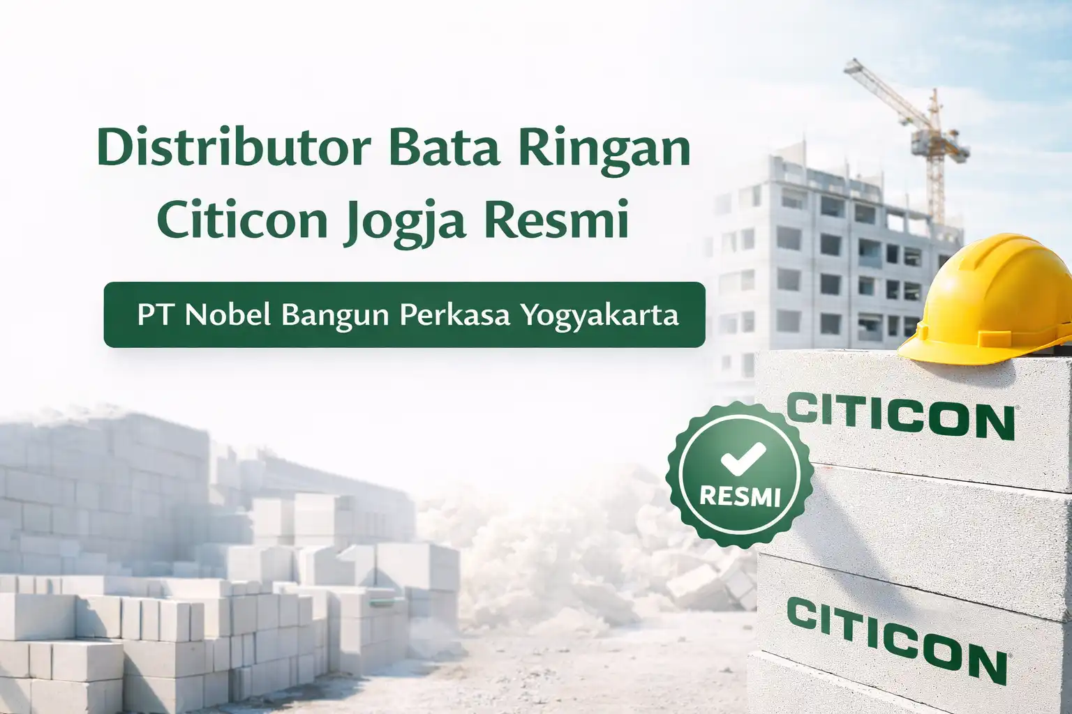 Distributor Bata Ringan Citicon Jogja Resmi