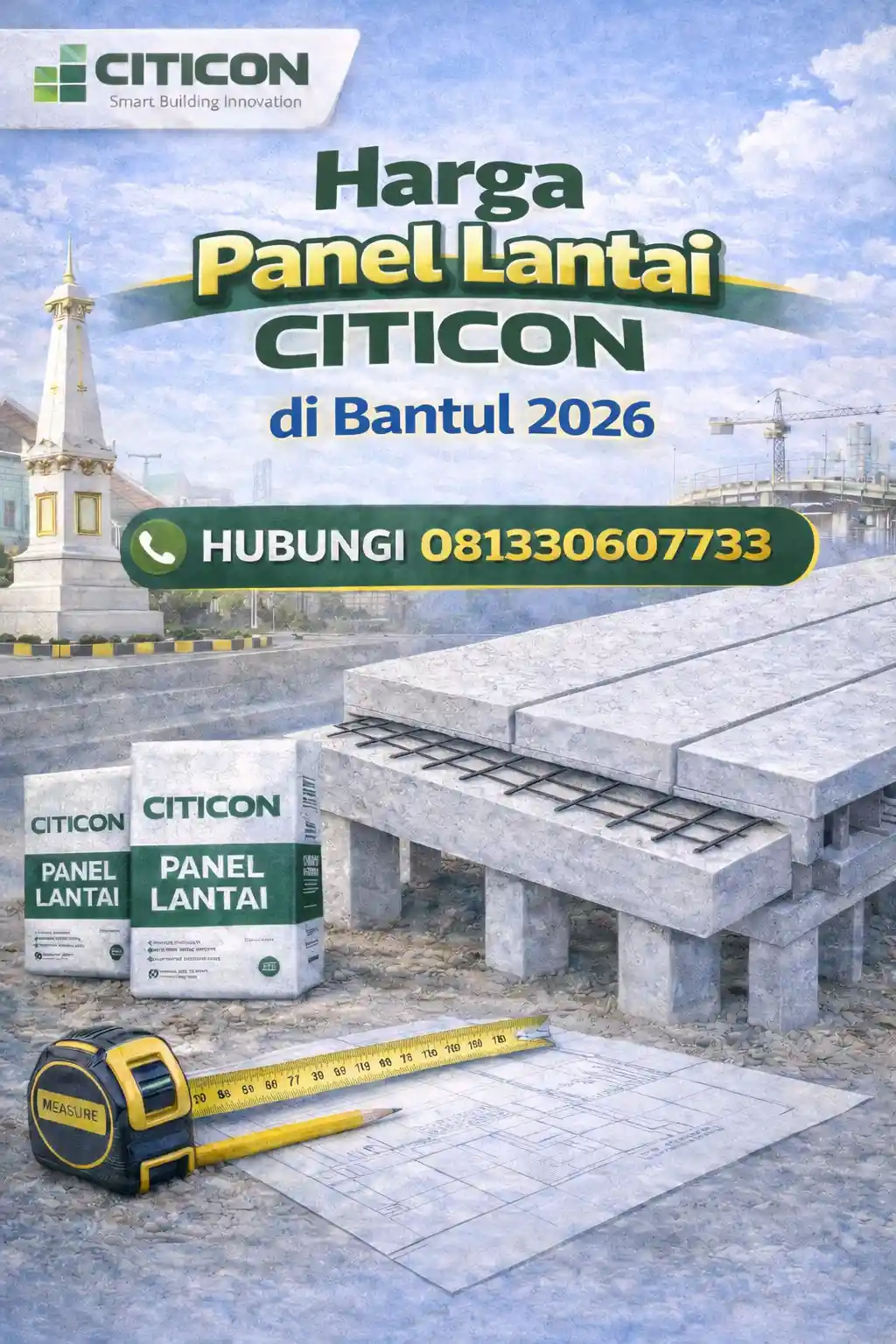 Harga Panel Lantai Citicon di Bantul 2026