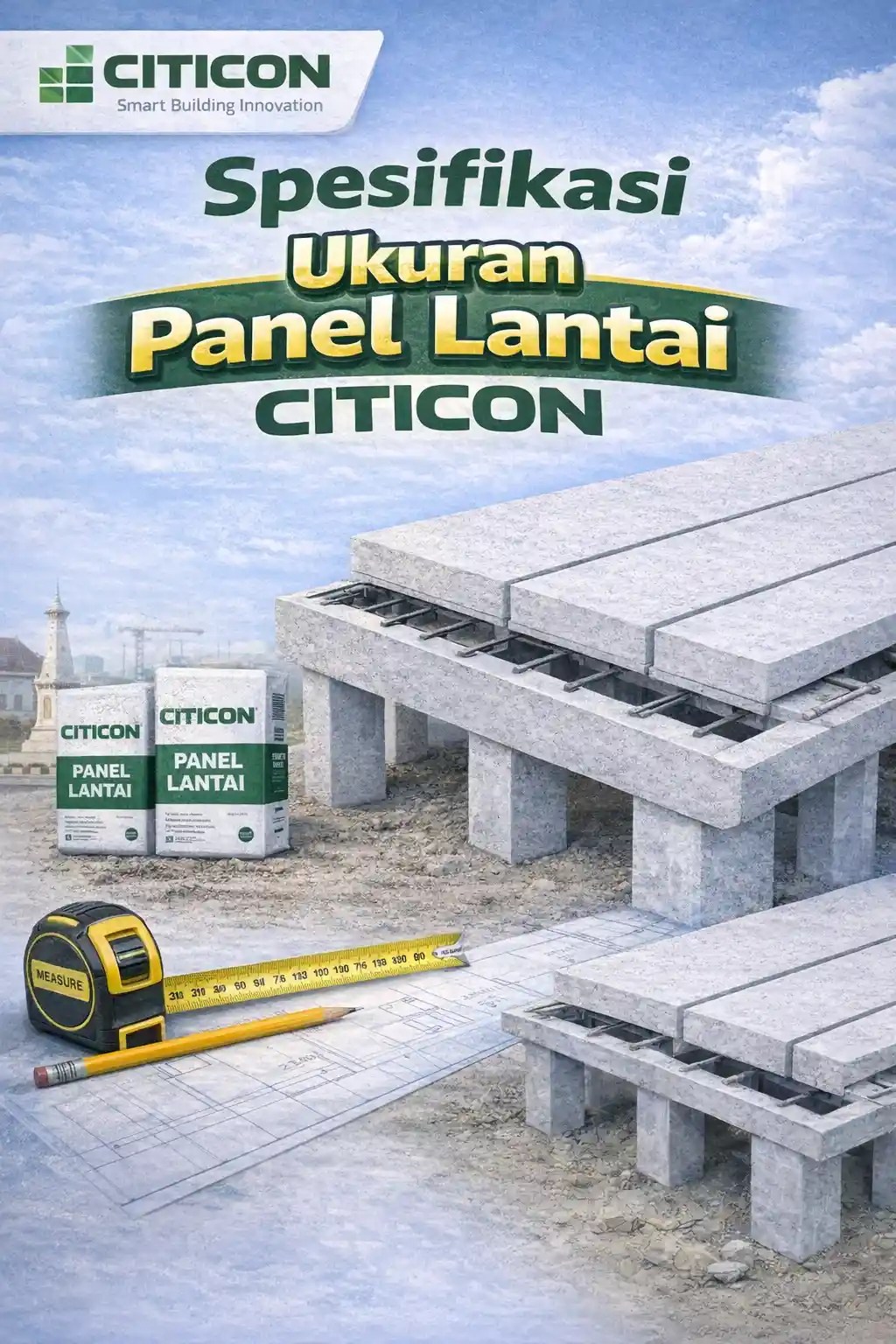 Spesifikasi Ukuran Panel Lantai&nbsp;Citicon