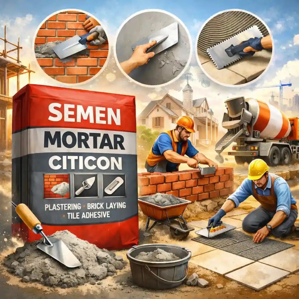 sekilas semen mortar citicon